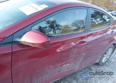 2015 Hyundai Elantra Se from USA, damaged, VIN 5NPDH4AE0FH641642